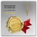 Silberdream GoldDream Kettenanhänger Line Zirkonia Weiß 333 Gold Echtschmuck GDH513WY