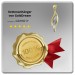 Silberdream GoldDream Kettenanhänger Wellen Zirkonia 333 Gold Anhänger Echtschmuck GDH501Y