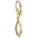 Silberdream GoldDream Ohrhänger Blatt Offen Zirkonia Weiß Ohrring 333er Gold GDO551WY