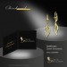 Silberdream GoldDream Ohrhänger Blatt Zirkonia Ohrring 333 Gold Echtschmuck GDO548WY