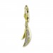 Silberdream GoldDream Ohrhänger Doppel-Mond Zirkonia Weiß Ohrring 333er Gold GDO545WY
