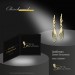 Silberdream GoldDream Ohrhänger Elegance Zirkonia Weiß Ohrring 333er Gold GDO5648Y