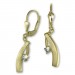 Silberdream GoldDream Ohrhänger Elegance Zirkonia weiß Ohrring 333er Gold GDO5667Y