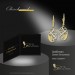 Silberdream GoldDream Ohrhänger Ellipse Zirkonia Weiß Ohrring 333er Gold GDO5654Y