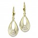 Silberdream GoldDream Ohrhänger Glamour Zirkonia weiß Ohrring 333er Gold GDO5651Y