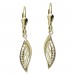Silberdream GoldDream Ohrhänger Glamour Zirkonia weiß Ohrring 333er Gold GDO5640Y
