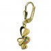 Silberdream GoldDream Ohrhänger Herzen Zirkonia Bunt Ohrring 333er Gold GDO5689Y
