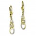 Silberdream GoldDream Ohrhänger Kette Zirkonia Ohrring 333 Gold Echtschmuck GDO546WY