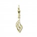 Silberdream GoldDream Ohrhänger Klassik Zirkonia Weiß Ohrring 333er Gold GDO5649Y
