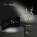 Silberdream GoldDream Ohrhänger Oval Gedreht Zirkonia Weiß Ohrring 333er Gold GDO5656Y