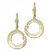 Silberdream GoldDream Ohrhänger Spirale Zirkonia weiß Ohrring 333er Gold GDO5650Y