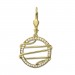 Silberdream GoldDream Ohrhänger Style Zirkonia Weiß Ohrring 333er Gold GDO5643Y
