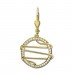 Silberdream GoldDream Ohrhänger Style Zirkonia Weiß Ohrring 333er Gold GDO5643Y