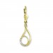 Silberdream GoldDream Ohrhänger Tropfen Zirkonia Ohrring 333 Gold Echtschmuck GDO555WY