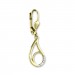 Silberdream GoldDream Ohrhänger Tropfen Zirkonia Ohrring 333 Gold Echtschmuck GDO555WY