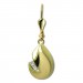 Silberdream GoldDream Ohrhänger Tropfen Zirkonia Weiß Ohrring 333er Gold GDO5684Y