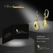 Silberdream GoldDream Ohrhänger Tropfen Zirkonia Weiß Ohrring 333er Gold GDO5684Y