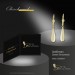 Silberdream GoldDream Ohrhänger Tropfen Zirkonia Weiß Ohrring 333er Gold GDO5645Y