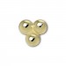 Silberdream GoldDream Ohrstecker Balls Ohrring 333er Gold Echtschmuck GDO5706Y
