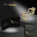 Silberdream GoldDream Ohrstecker Doppelherz Zirkonia Ohrring 333 Gold Echtschmuck GDO5638Y