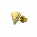 Silberdream GoldDream Ohrstecker Dreieck Zirkonia Ohrring 333 Gold Echtschmuck GDO5208Y