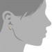 Silberdream GoldDream Ohrstecker Dreieck Zirkonia Ohrring 333 Gold Echtschmuck GDO5208Y