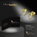 Silberdream GoldDream Ohrstecker Oval Zirkonia Ohrring 333 Gelbgold Echtschmuck GDO5078Y