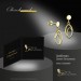 Silberdream GoldDream Ohrstecker Oval Zirkonia Weiß Ohrring 333 Gold Echtschmuck GDO558WY