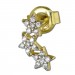 Silberdream GoldDream Ohrstecker Sterne Zirkonia Ohrring 333 Gelbgold Echtschmuck GDO5091Y