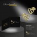 Silberdream GoldDream Ohrstecker Verschlungenes Herz Ohrring 333 Gold Echtschmuck GDO5630Y