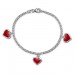 Silberdream SilberDream 16,5cm Kinder Armband Herzchen 925 Silber SDA010