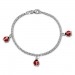 Silberdream SilberDream 16cm Kinder Armband Marienkäfer Silber SDA012