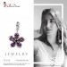 Silberdream SilberDream 925 Charm Blume Lila Armband Ketten Anhänger FC4116