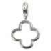 Silberdream SilberDream 925 Charm Blüte Armband Silber Anhänger FC3128