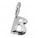 Silberdream SilberDream 925 Charm Buchstabe B Silber Armband Anhänger FC70B
