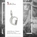 Silberdream SilberDream 925 Charm Buchstabe G Silber Armband Anhänger FC70G
