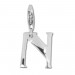 Silberdream SilberDream 925 Charm Buchstabe N Silber Armband Anhänger FC70N