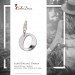 Silberdream SilberDream 925 Charm Buchstabe O Silber Armband Anhänger FC70O