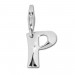 Silberdream SilberDream 925 Charm Buchstabe P Silber Armband Anhänger FC70P
