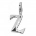 Silberdream SilberDream 925 Charm Buchstabe Z Silber Armband Anhänger FC70Z