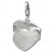 Silberdream SilberDream 925 Charm Herz Medaillon Armband Anhänger FC3006