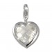Silberdream SilberDream 925 Charm Herz weiß Armband Anhänger FC210W