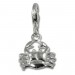 Silberdream SilberDream 925 Charm Krebs Sternzeichen Anhänger FC7107