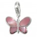 Silberdream SilberDream 925 Charm Schmetterling pink FC1041P