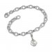 Silberdream SilberDream 925 Charms Kugel Silber Armband Anhänger Set FCA104