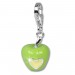 Silberdream SilberDream 925 Silber Charm Liebes Apfel Armband Anhänger FC617