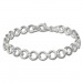 Silberdream SilberDream Armband Circle matt/glänzend 925 Sterling Silber 19,5cm SDA431