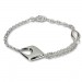 Silberdream SilberDream Armband Drop 925 Sterling Vollsilber 18,5cm SDA413