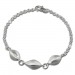 Silberdream SilberDream Armband Ellipsen 925 Sterling Silber 19cm Damen SDA420