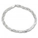 Silberdream SilberDream Armband geflochten 925 Sterling Silber Damen 19cm SDA2479J